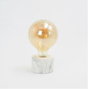 DKD Home Decor Decoración Luminosa de Cemento LED Surtida de 2 Piezas