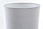 DKD Home Decor Lámpara Sobremesa Moderno Blanco Gris 38 x 58 x 38 cm