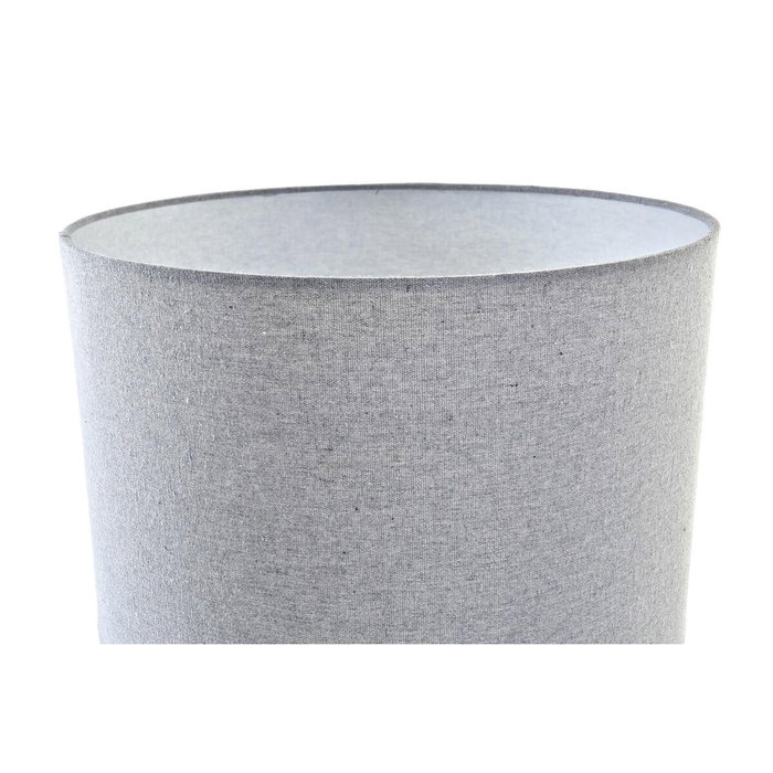 DKD Home Decor Lámpara de Sobremesa de Cerámica y Poliéster Símil Mármol Blanco y Gris 38x38x58 cm DKD Home Decor Lámpara de Sobremesa de Cerámica y Poliéster Símil Mármol Blanco y Gris 38x38x58 cm
