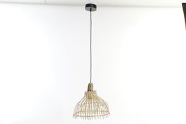 DKD Home Decor Lámpara Techo Urban Sorine Marrón 30 x 29 x 30 cm