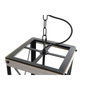 DKD Home Decor Lámpara de Techo de Metal Marrón E27