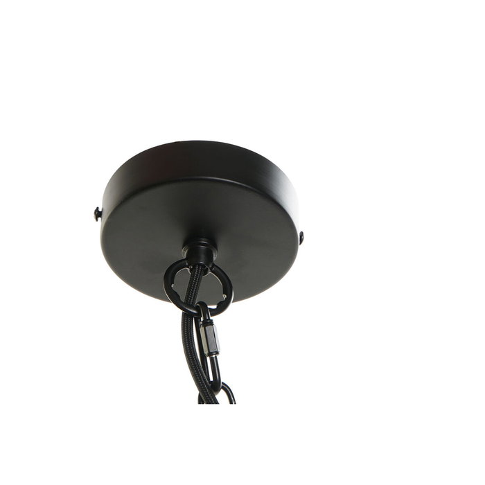 DKD Home Decor Lámpara de Techo de Metal Marrón E27