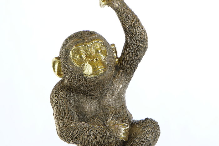 DKD Home Decor Lámpara de Techo Colonial Dorado 35.5 x 51 x 35.5 cm (2 Unidades)