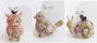 DKD Home Decor Figura LED Resina Animal Surtido de 3 Unidades