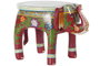 Mesita Auxiliar Indio DKD Home Decor Multicolor Marron 35 x 35 x 46 cm