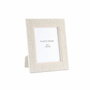 DKD Home Decor Marco de Fotos de Lino 13x18 cm Beige