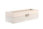 DKD Home Decor Relojero de PU y Cristal Lila para 6 Relojes
