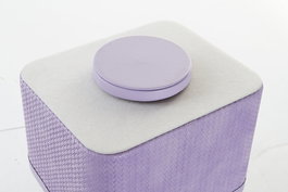 DKD Home Decor Portamandos Romantico Lila 16 x 14 x 19 cm