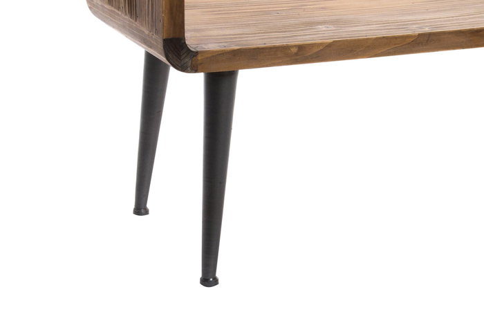 DKD Home Decor Consola Loft Soho Madera Metal 115 x 30 x 96 cm