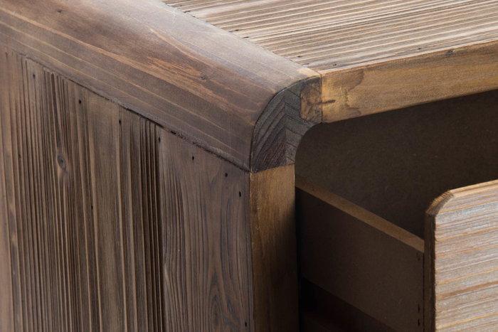 DKD Home Decor Consola Loft Soho Madera Metal 115 x 30 x 96 cm