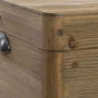 DKD Home Decor Mesita Auxiliar SOHO con Baúl Natural