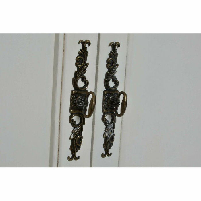 DKD Home Decor Vitrina Versalles3 de Madera y Cristal con 4 Puertas y 2 Cajones