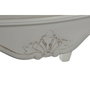 DKD Home Decor Chifonier de Madera Versalles3 Blanco y Natural