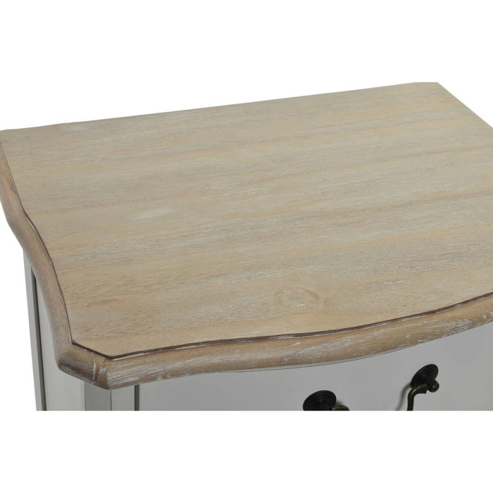 DKD Home Decor Chifonier de Madera Versalles3 Blanco y Natural DKD Home Decor Chifonier de Madera Versalles3 Blanco y Natural