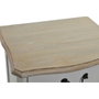 DKD Home Decor Chifonier de Madera Versalles3 Blanco y Natural