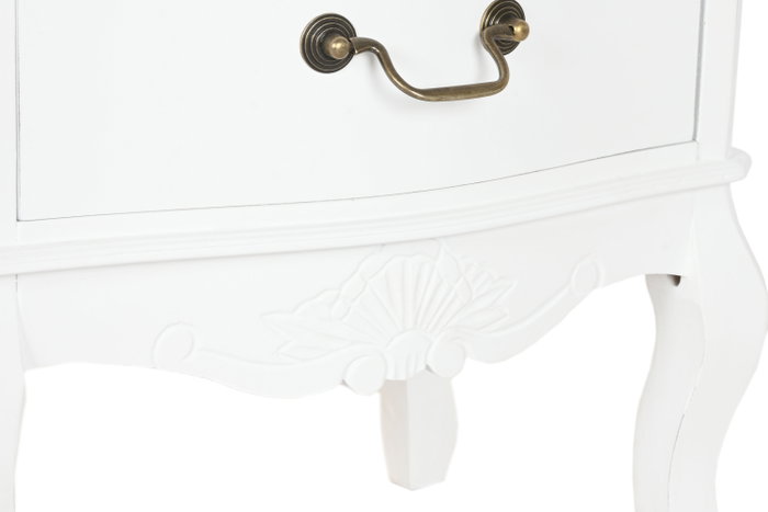 DKD Home Decor Chifonier de Madera Versalles3 Blanco y Natural DKD Home Decor Chifonier de Madera Versalles3 Blanco y Natural