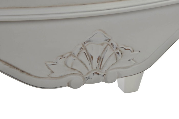 DKD Home Decor Chifonier de Madera Versalles3 Blanco y Natural DKD Home Decor Chifonier de Madera Versalles3 Blanco y Natural