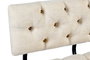 DKD Home Decor Descalzadora de Abeto y Poliéster con Ruedas