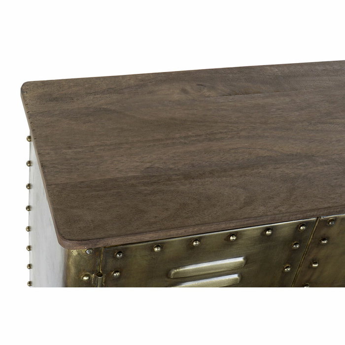 DKD Home Decor Buffet de Metal Dorado 152x35x69 cm