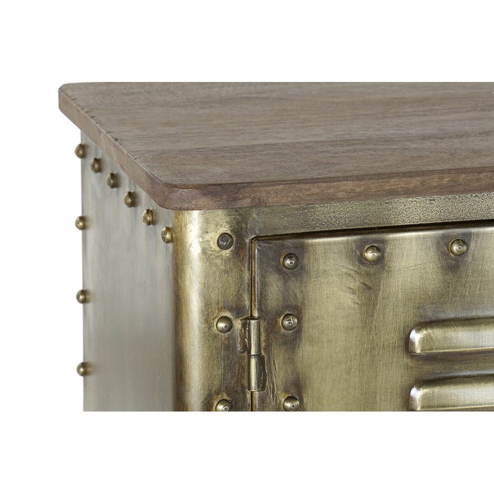 DKD Home Decor Buffet de Metal Dorado 152x35x69 cm