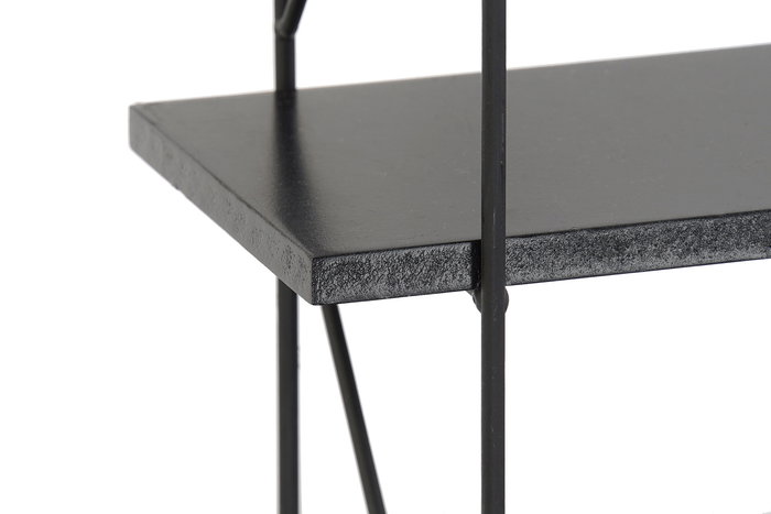 Estanteria Pared Loft DKD Home Decor Negro 16.5 x 81 x 60 cm