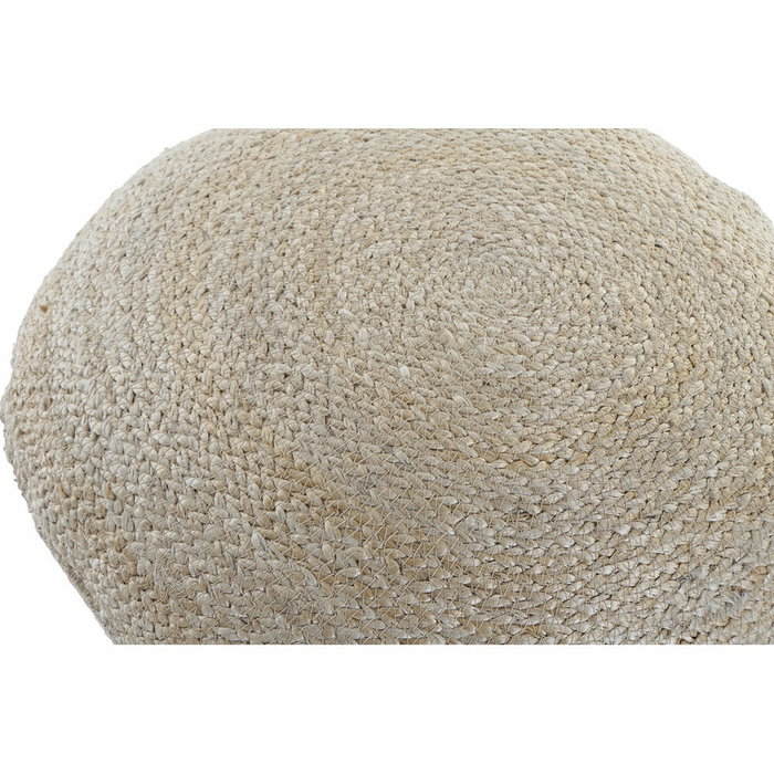 DKD Home Decor Cojín de Suelo de Fibra 50x50x20 cm Natural