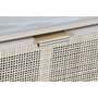 DKD Home Decor Mueble TV Rejilla Natural Paulownia y MDF 120x42x60