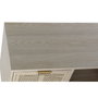 DKD Home Decor Mueble TV Rejilla Natural Paulownia y MDF 120x42x60