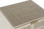 DKD Home Decor Cajonera Scandi Natural Dorado 5 Cajones 100.5 x 42 x 36.5 cm Paulownia/MDF