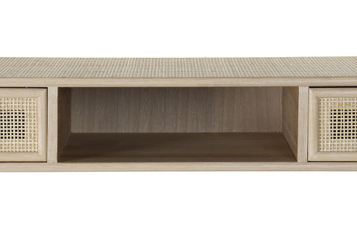 DKD Home Decor Consola Scandi Natural Dorado 120 x 42.5 x 78 cm