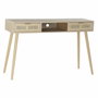 DKD Home Decor Consola Rejilla Natural Paulownia y MDF