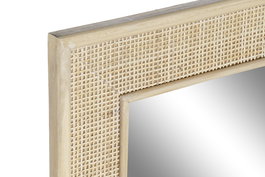 DKD Home Decor Espejo Scandi Natural 70.5 x 2.5 x 100.5 cm