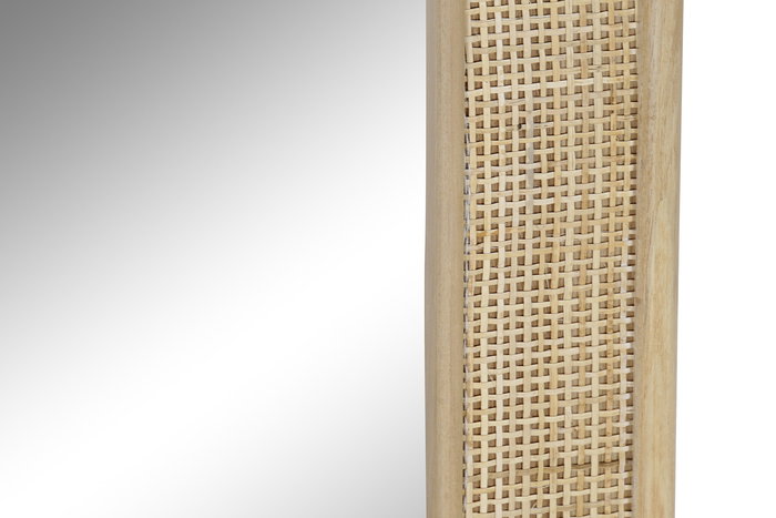 DKD Home Decor Espejo Scandi Natural 70.5 x 2.5 x 100.5 cm