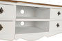 Mueble Tv Tradicional DKD Home Decor Blanco Marron 48 x 60 x 120 cm