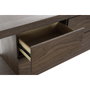 DKD Home Decor Buffet Cristal MDF 160x45x80 Nogal Marrón