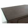 DKD Home Decor Buffet Cristal MDF 160x45x80 Nogal Marrón