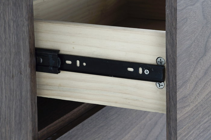 DKD Home Decor Buffet Moderno Marron Transparente Cristal y MDF 45 x 80 x 160 cm