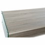 DKD Home Decor Mesa de Centro de Cristal Templado y MDF 130x65x35,5 cm