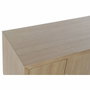 DKD Home Decor Mueble TV Paulownia y Metal 90x34x66,5 Gris