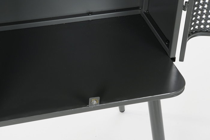 DKD Home Decor Estanteria Metal Industrial Loft Gris Natural 39 x 133 x 79 cm