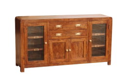 DKD Home Decor Buffet Acacia RESEZ Natural