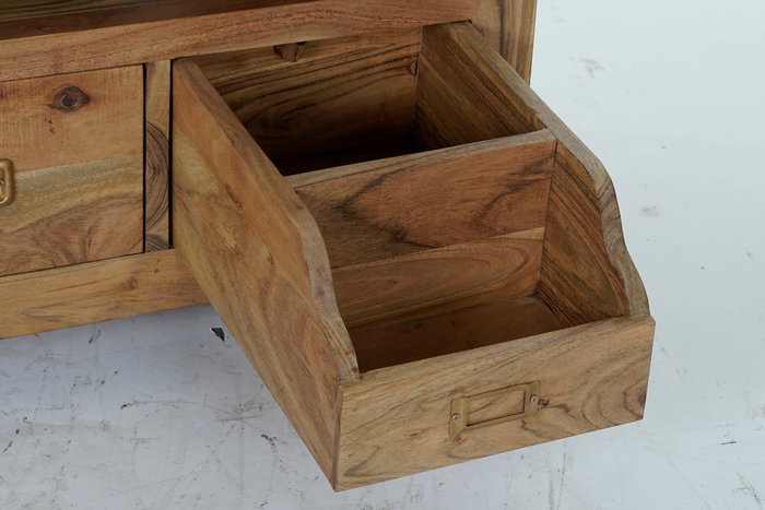 Mueble de TV DKD Home Decor Acacia (114 x 40 x 48 cm)