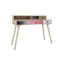 DKD Home Decor Escritorio Scandi Natural Blanco 120 x 50 x 98.5 cm