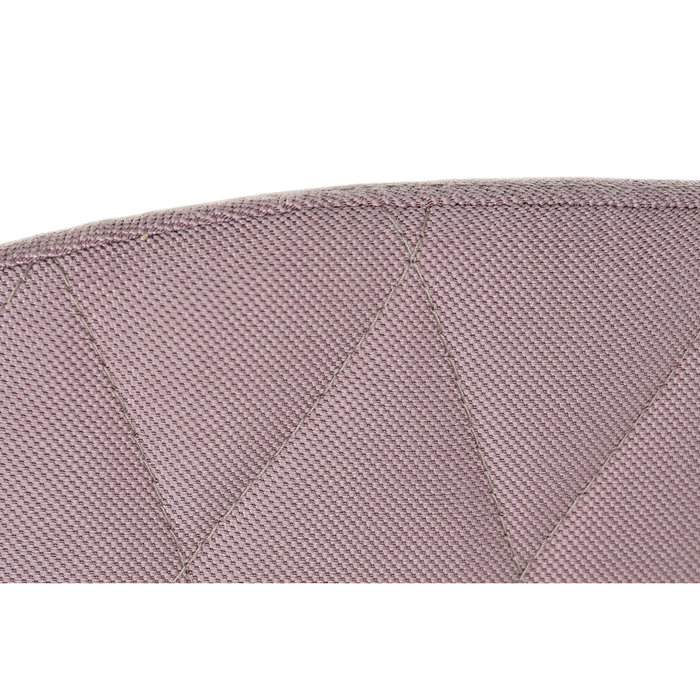 DKD Home Decor Taburete Moderno Rosa Negro