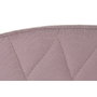 DKD Home Decor Taburete Moderno Rosa Negro
