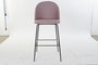 DKD Home Decor Taburete Moderno Rosa Negro