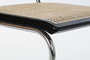 DKD Home Decor Silla Olmo y Ratán con Rejilla Negra