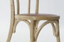 DKD Home Decor Silla Olmo y Ratán Apilable Natural