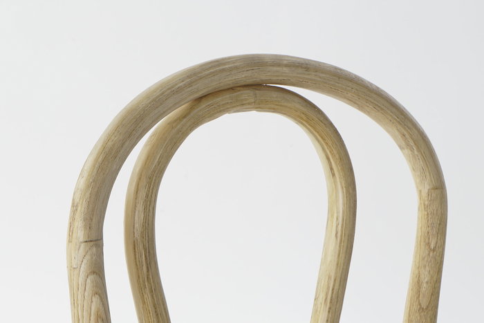 DKD Home Decor Silla Olmo y Ratán Apilable Natural