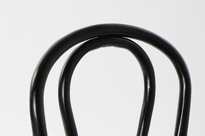 DKD Home Decor Silla Horeca DKD Vintage Fuyang 2 Negro Marron Olmo Ratan 43 x 44 x 89 cm